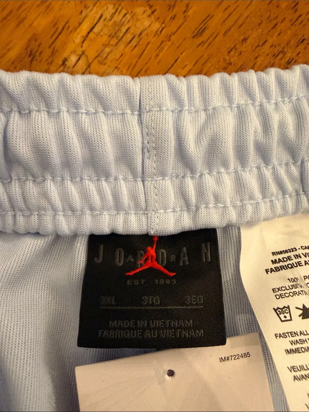 NWT Nike Air Jordan Essentials Men's Large Track Pants Hydrogen Blue xxxl